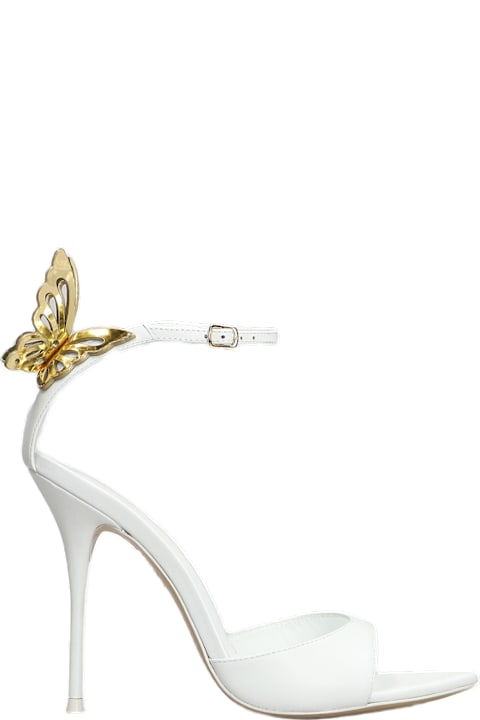 Sophia Webster Sandals for Women Sophia Webster Aura Sandals In White Leather