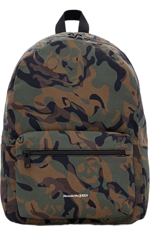 Alexander McQueen Bags for Men Alexander McQueen 'metropolitan' Camouflage Backpack