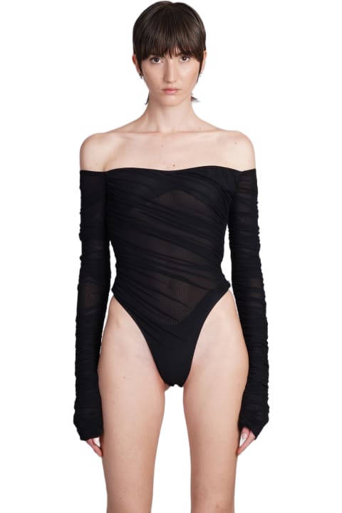 Mugler Underwear & Nightwear for Women Mugler Body In Black Polyester