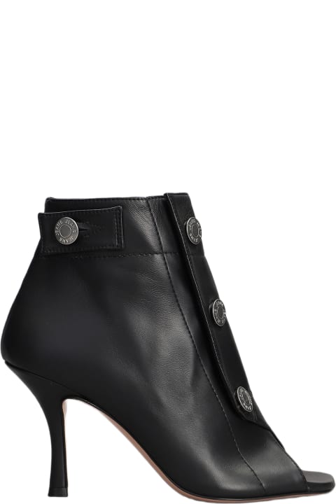 Marc Ellis Boots for Women Marc Ellis High Heels Ankle Boots In Black Leather