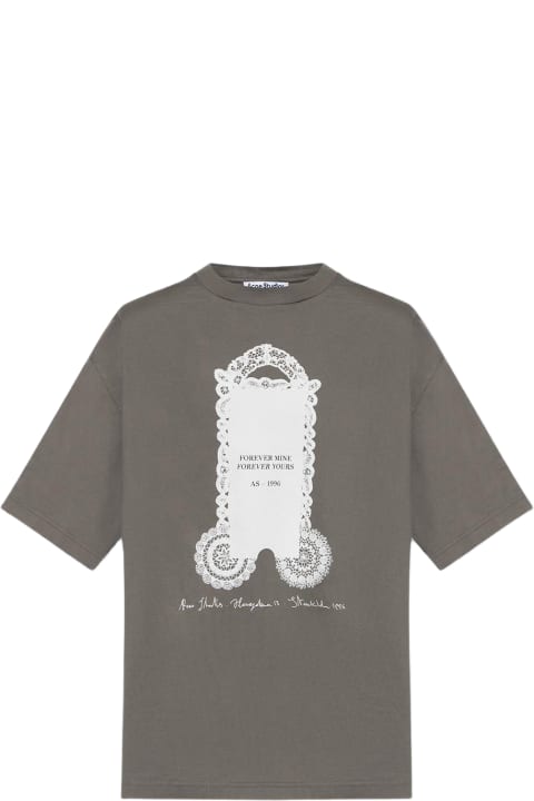 Topwear for Men Acne Studios Printed T-shirt
