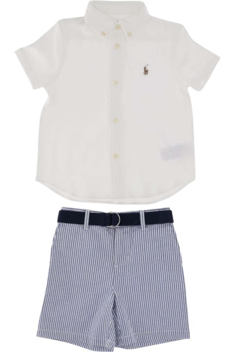 Fashion for Baby Boys Polo Ralph Lauren Two-piece Outfit Set
