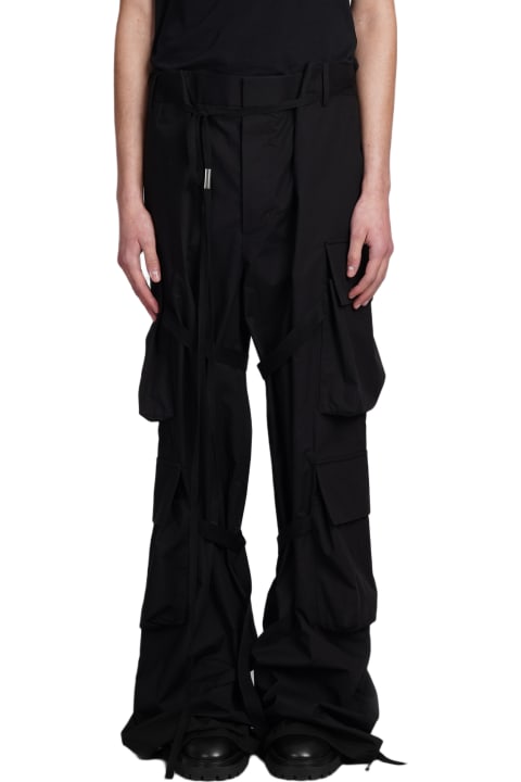 Ann Demeulemeester Clothing for Men Ann Demeulemeester Pants In Black Cotton