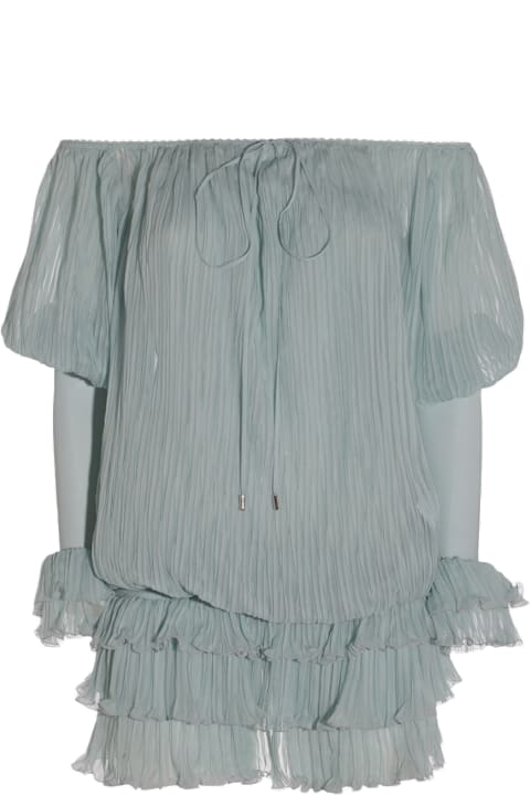 Blumarine for Women Blumarine Light Green Mini Dress