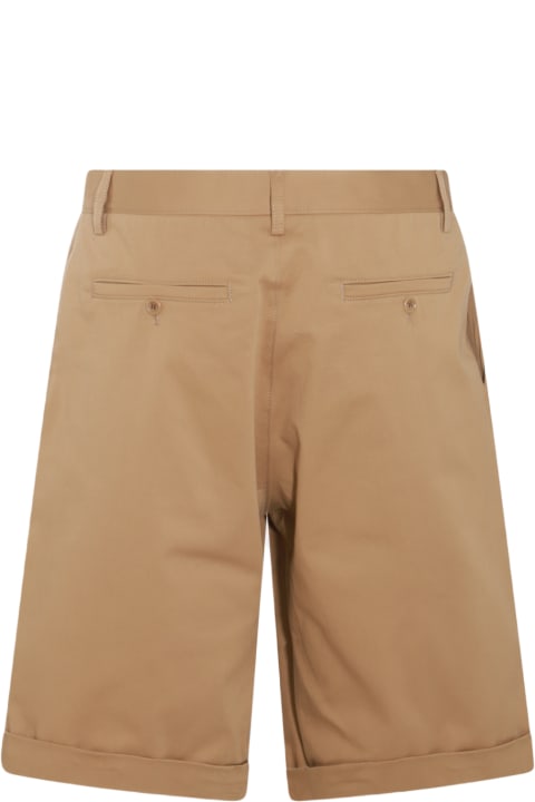 Moschino Pants for Men Moschino Beige Cotton Blend Shorts