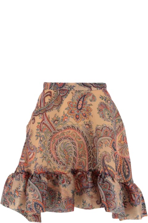 Etro for Women Etro Mini Paisley Skirt