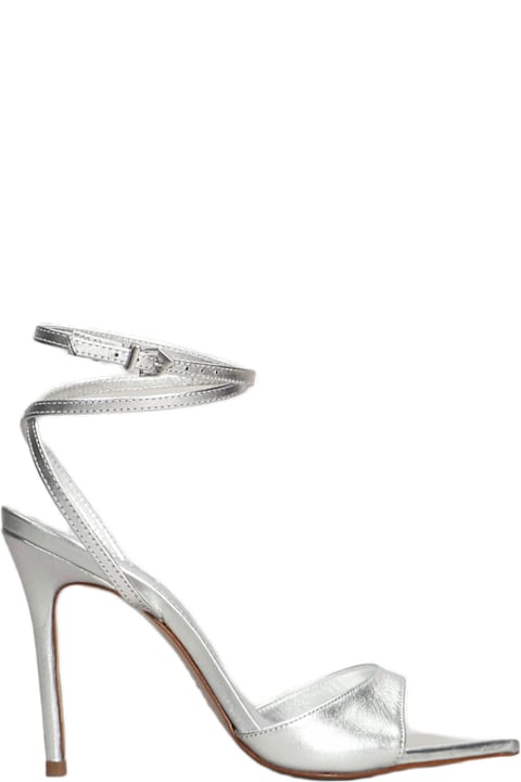 Sandals for Women Schutz Sandals In Silver Leather