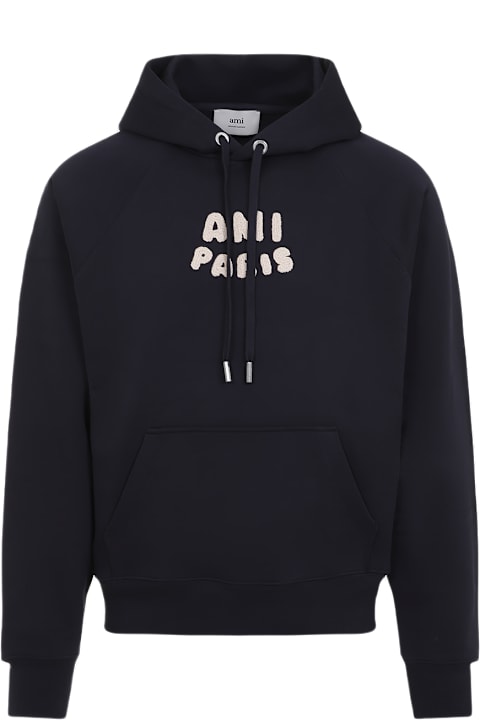 ★送料・関税込★AMI★Boxy Fit Alexandre Mattiussi Hoodie★ Ami Alexandre Mattiussi Boxy Hoodie | italist