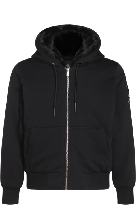 Moose Knuckles for Kids Moose Knuckles Black Casual Jacket