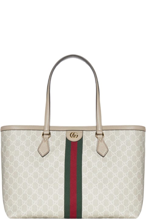 Gucci for Women Gucci Ophidia Gg Canvas Medium Tote Bag
