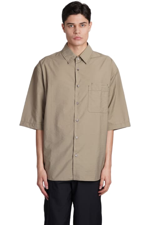 Lemaire for Men Lemaire Shirt In Green Cotton