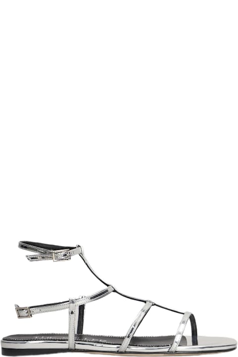 The Seller Shoes for Women The Seller Flats In Silver Leather