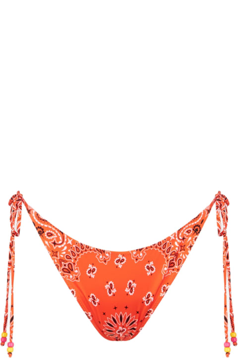 Homeware MC2 Saint Barth Woman Swim Briefs With Bandanna Print