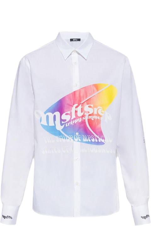 メンズ MSFTSrepのシャツ MSFTSrep Shirt With Logo