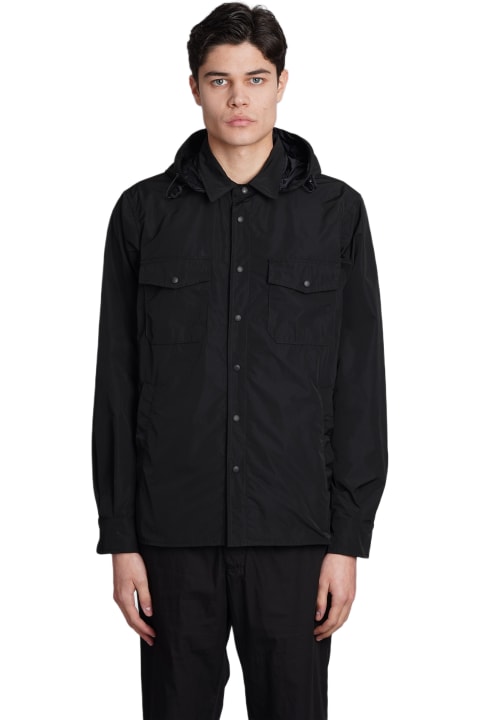 Coats & Jackets for Men Aspesi Pioggia Aprile I Casual Jacket In Black Polyester