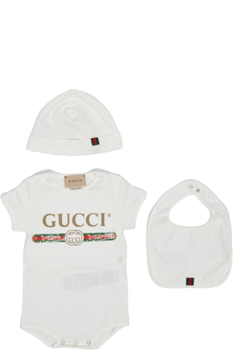 Gucciのベビーガールズ Gucci Gift Set Suit