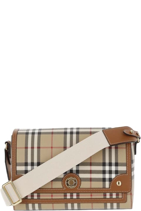 Bags for Women Burberry Shoulder Bag With Check Pattern