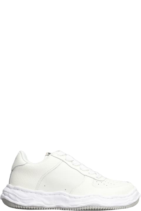 Homeware Mihara Yasuhiro Wayne Sneakers In White Leather