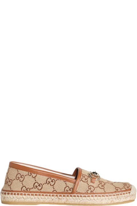 Gucci Shoes for Women Gucci Beige Horsbit Espadrillas