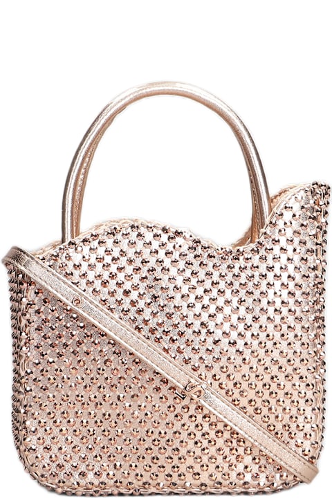 Homeware Le Silla Gilda Mini Shoulder Bag In Copper Leather