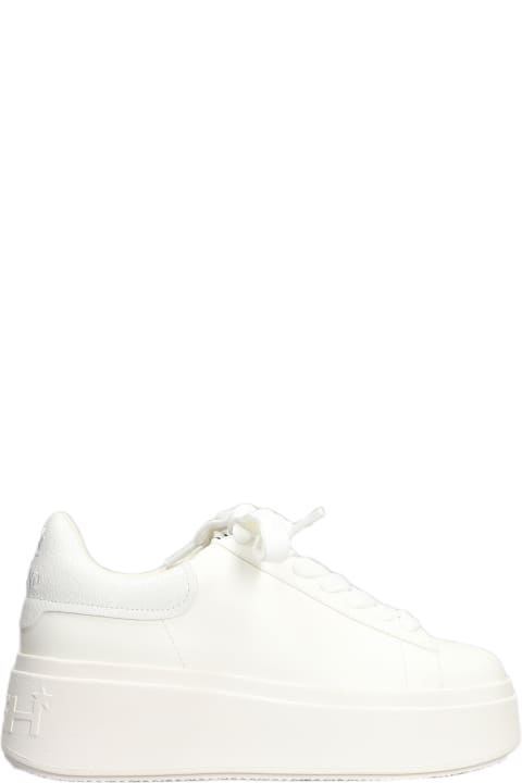 Ash Shoes for Women Ash Moby Bekind Sneakers In White Leather