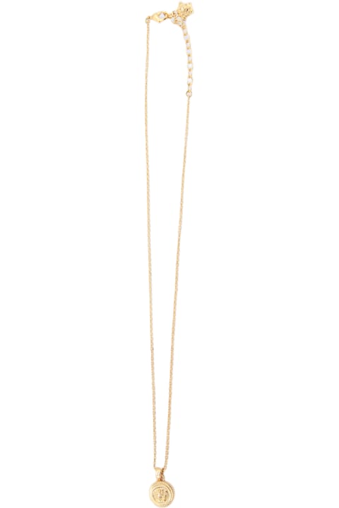 Necklaces for Women Versace Gold-tone Brass Medusa Necklace