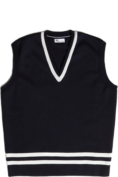doppiaa Coats & Jackets for Men doppiaa Aarnica-t Cotton Sweater Vest
