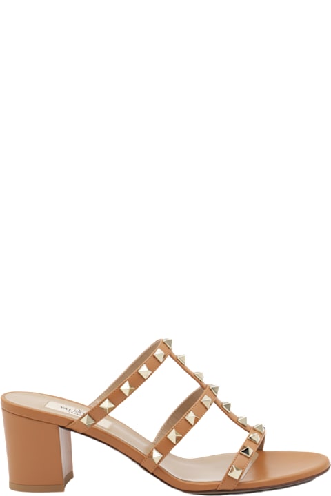 Shoes for Women Valentino Garavani Beige Sandals