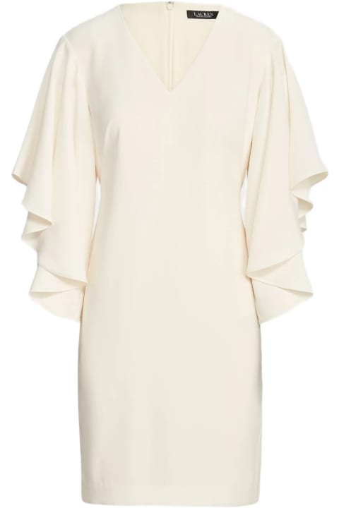 ウィメンズ Ralph Laurenのワンピース＆ドレス Ralph Lauren Yaira Long Sleeve Cocktail Dress