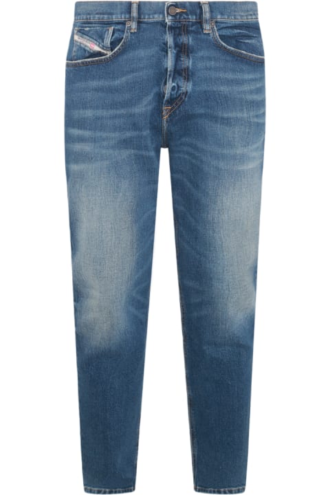 Diesel Jeans for Men Diesel Blue Cotton Denim Jeans