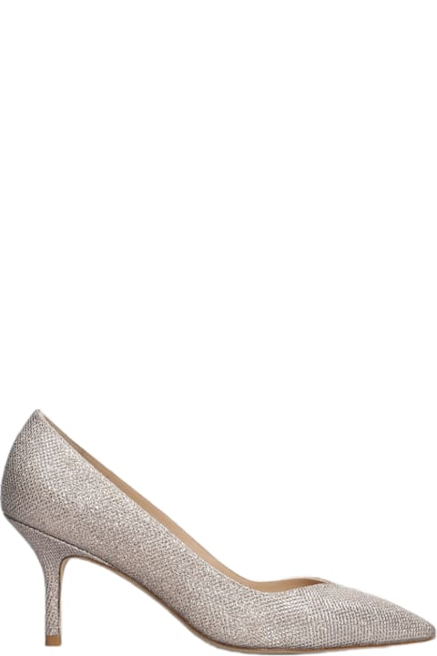 Stuart Weitzman for Men Stuart Weitzman Eva 75 Pumps In Gold Leather