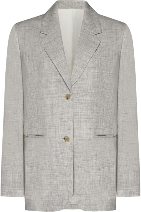 ウィメンズ Totêmeのコート＆ジャケット Totême Viscose And Linen-blend Tailored Blazer
