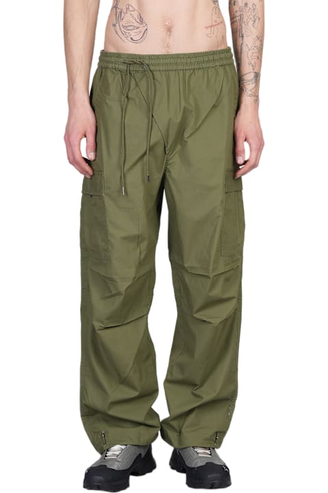 Maharishi for Women Maharishi Pants In Green Cotton