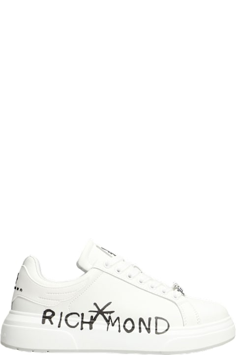 John Richmond for Men John Richmond Sneakers In White Leather