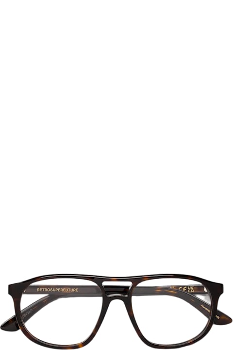 RETROSUPERFUTURE Eyewear for Women RETROSUPERFUTURE Retrosuperfuture Numero 127 Havana Havana Glasses