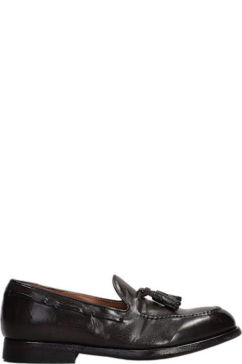 Green George Shoes for Men Green George Loafers In Dark Brown Leather