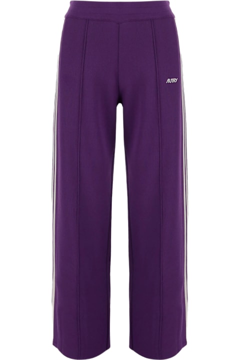 Autry Clothing for Women Autry Viscose Blend Logo Pants