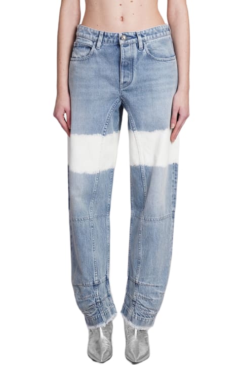Jil Sander for Women Jil Sander Light Blue Organic Cotton Jeans