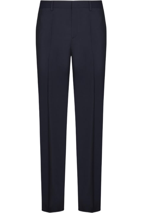 Fashion for Men Valentino Valentino Wool And Mohair Trousers