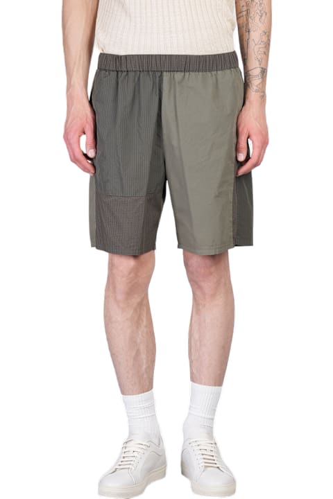 Homeware Mauro Grifoni Shorts In Green Cotton