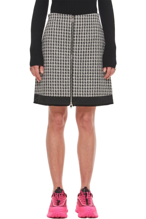 Skirts for Women Moncler Tweed Mini Skirt