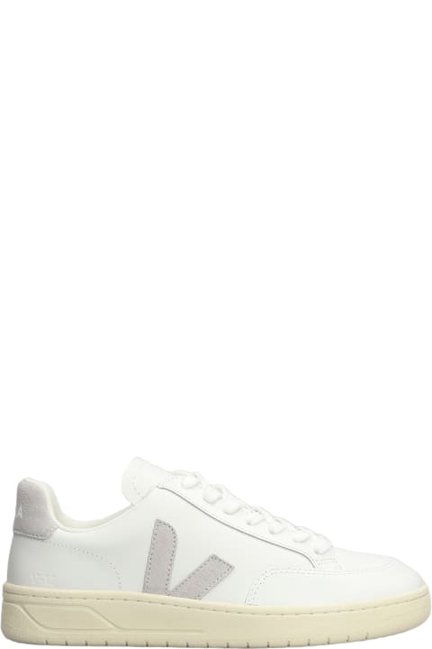 Veja Sneakers for Women Veja V-12 Sneakers In White Leather