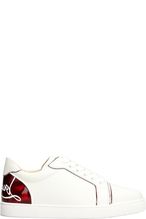 Christian Louboutin Shoes for Women Christian Louboutin Fun Vieira Sneakers In White Leather