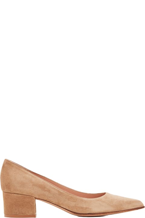 High-Heeled Shoes for Women Gianvito Rossi Piper Suede Pump