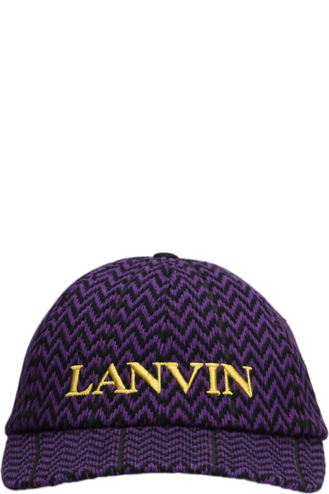 Hats for Men Lanvin Hats In Black Cotton