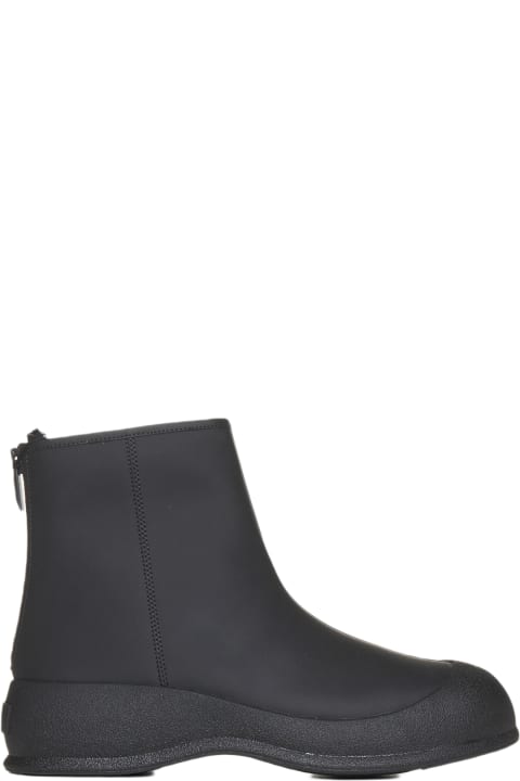 Fashion for Men Bally Carsey Coated Leather Ankle Boots