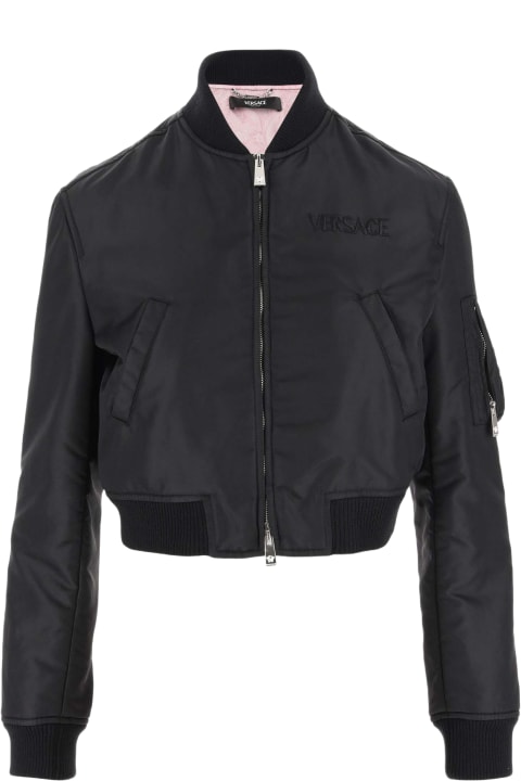 Versace for Women Versace Short Bomber Jacket