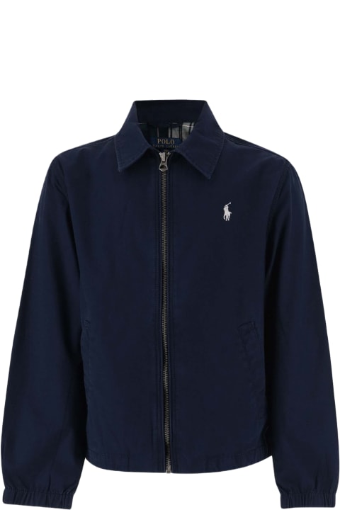 Polo Ralph Lauren Coats & Jackets for Boys Polo Ralph Lauren Cotton Jacket With Logo