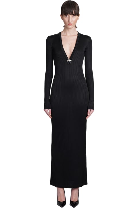 ウィメンズ AREAのワンピース＆ドレス AREA Dress In Black Viscose
