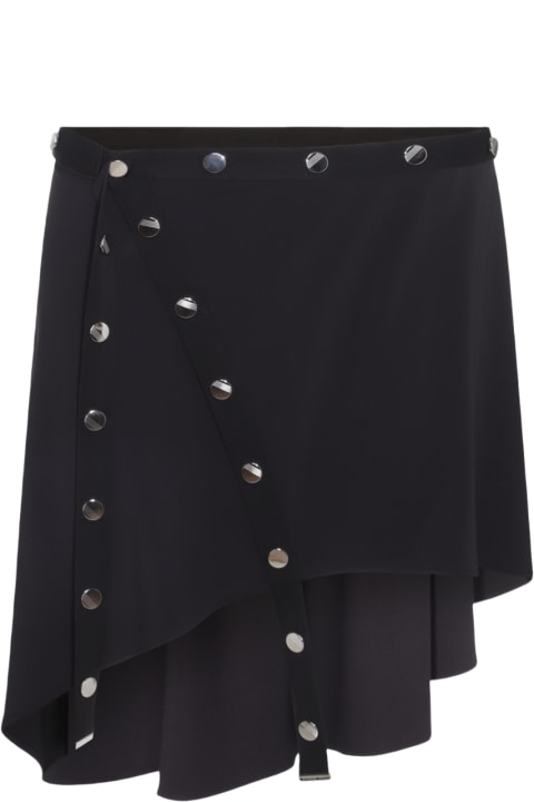 The Attico Skirts for Women The Attico Black Mini Skirt